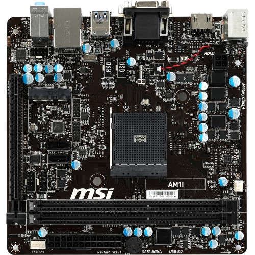 AM1I - MSI Socket AM1 Mini-ITX DDR3 Motherboard