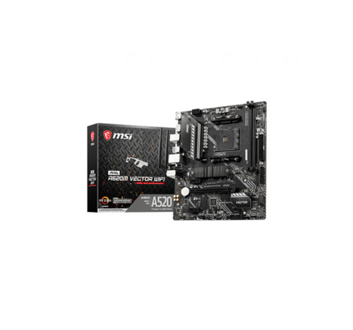 A520VECTWIFI - MSI A520 Socket AM4 WiFi Motherboard