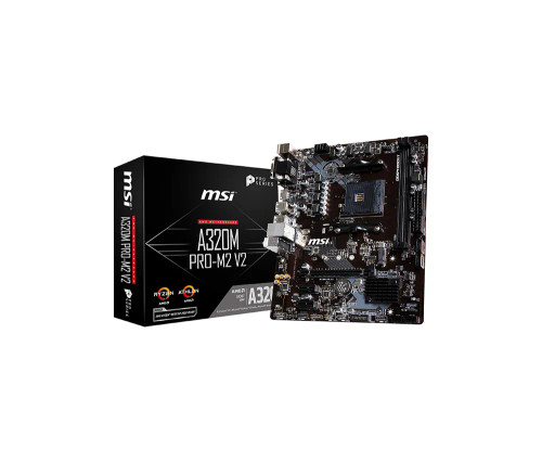 A320MPM2V2 - MSI Socket AM4 A320 Micro-ATX DDR4 Motherboard