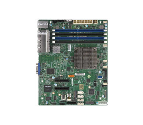 A2SDV-8C-LN8F - SuperMicro Atom C3758 DDR4 4-DIMM Flex-ATX Motherboard