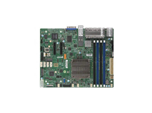 A2SDV-8C-LN10PF - SuperMicro Atom C3758 DDR4 4x DIMM Flex-ATX Motherboard