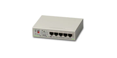 990-004855-50 - Allied Telesis 5-Port Gigabit Unmanaged Network Switch