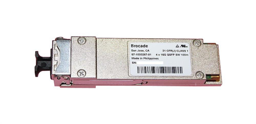 XBR-000232 - Brocade 16Gbps Multi-mode Fiber Shortwave 100m 850nm Fiber Channel QSFP Transceiver Module