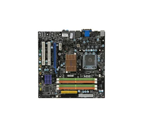 7530-010 - MSI LGA775 GeForce 9300 Micro-ATX DDR2 16GB Motherboard