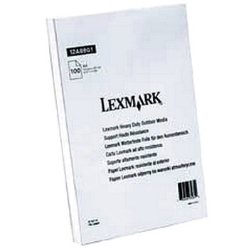 12A8601 - Lexmark 8.27x11.69" Outdoor Media 100-Pack