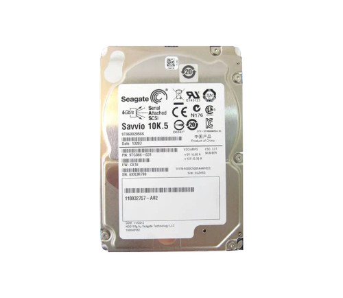 118032757-A02 - EMC 600GB 10000RPM SAS 6Gb/s 2.5" HDD