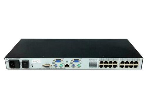 0D785J - Dell 16-Port RJ-45 2-Port VGA KVM Console Switch