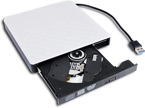 0C748T - Dell 8X External Multi-Format CD/DVD USB Writer for Laptops