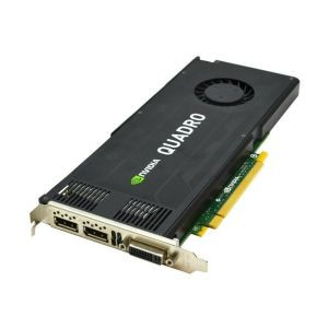 Nvidia Quadro K4000 3GB GDDR5 Graphics Card Dual DisplayPort DVI-I - PCIe 2.0 x16 - Compatible with ProLiant DL360p
