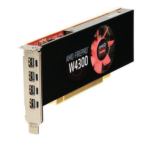 847446-001 - HP FirePro W4300 4GB GDDR5 PCIe x16 Graphics Card