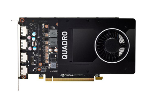 VCQP2000-PB - PNY Technology Quadro P2000 5GB GDDR5 4x DisplayPort Graphics Card