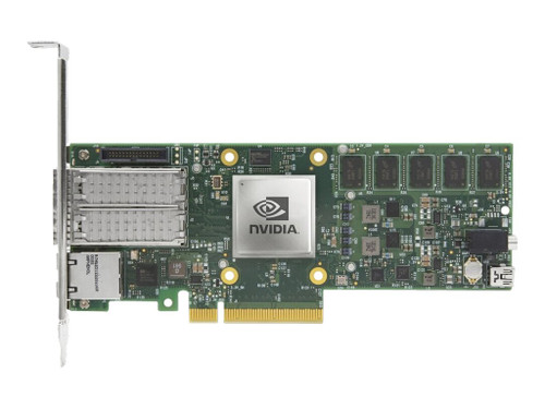 NVIDIA MBF2H332A-AECOT 25Gigabit Ethernet Card PCI Express 4.0 x8 25 GB/s Data Transfer Rate 2 Port Optical Fiber HHHL