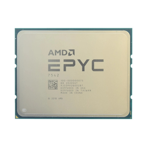 100-000000075 - AMD EPYC 7542 32-Core 2.9GHz Socket SP3 Processor