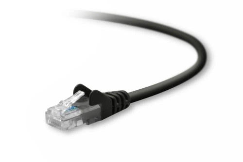 A3L791-04-BLK-S - BELKIN 4ft Cat5e RJ45 Network Patch Cable