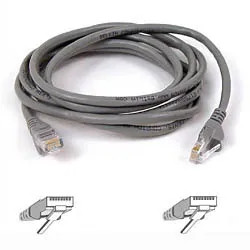 A3L791B02M-S - BELKIN 2m Cat5e RJ45 Network Patch Cable
