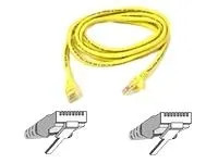 A3L791B02M-YLWS - BELKIN 2M Cat5e UTP Yellow Network Cable