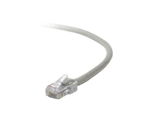 A3L791B50CM-GRY - Belkin 1.7ft CAT5e RJ45 Snagless Molded Network Patch Cable (Gray)