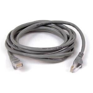 A3L791B50CM-GRY - BELKIN 1.7ft CAT5e RJ45 Snagless Network Cable Gray