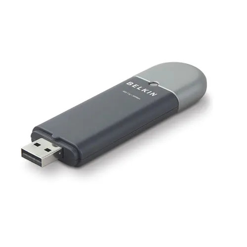 F5D7050 - BELKIN 54Mbps Wireless G USB 2.0 Network Adapter
