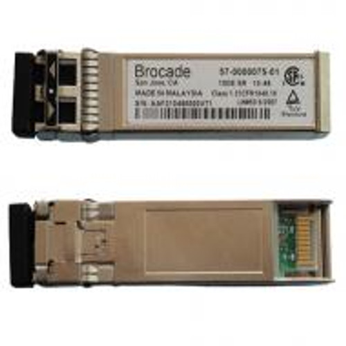 XBR-000180 - Brocade 10Gbps 10GBase-SR Multi-mode Fiber 300m 850nm Duplex LC Connector SFP+ Transceiver Module