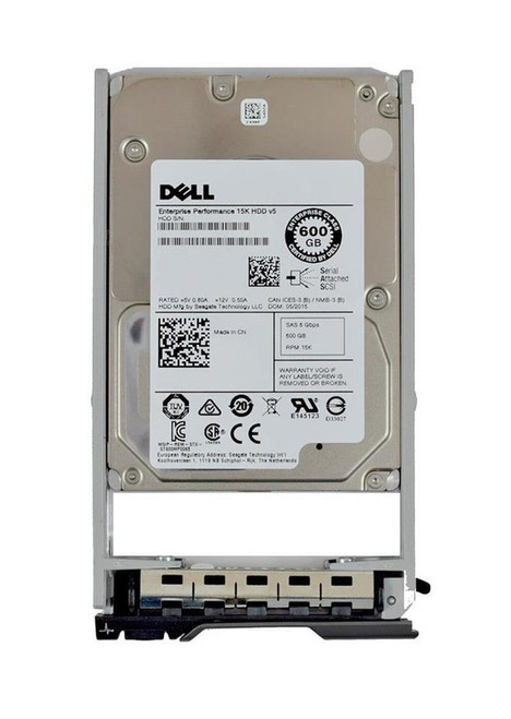 002R3X - Dell 600GB 15000RPM SAS 6Gb/s 3.5" HDD