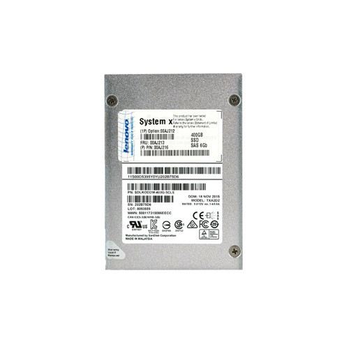 00AJ213 - IBM 400GB SAS 6Gb/s 2.5" Hot-Swap SSD