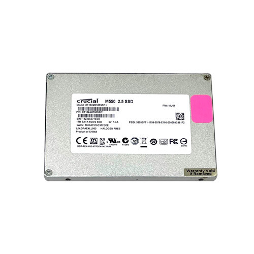 CT1024M550SSD1 - Crucial Technology 1TB SATA 6Gb/s 2.5" SSD