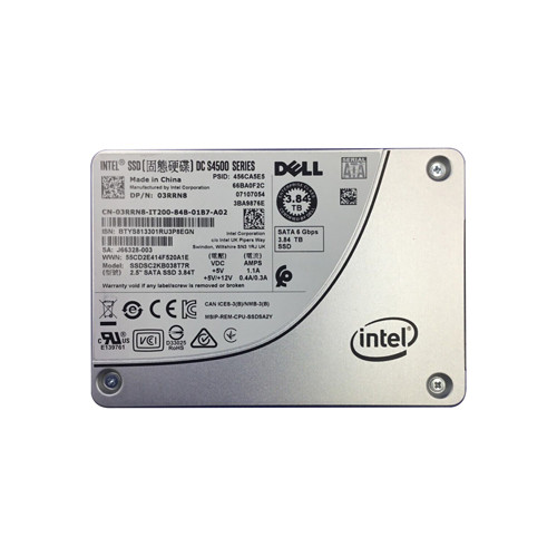 Dell 03RRN8 3.84TB 2.5SSD Triple-Level Cell SATA 6Gb/s