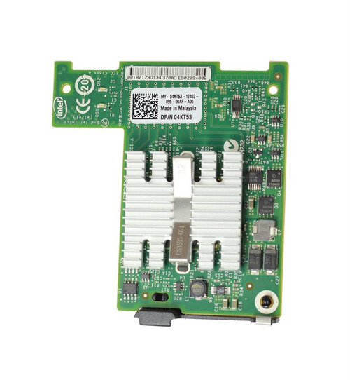 04KT53 - Dell Intel X520 Dual-Ports 10Gbps Mezzanine Card for M610/ M710 PowerEdge Blade Servers