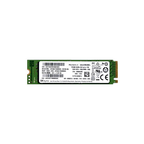 0D8DTJ - Dell 1TB PCIe NVMe 3.0 x4 M.2 2280 SSD
