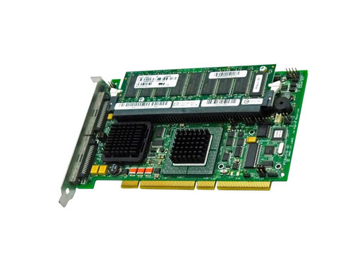 0D9205 - Dell PERC4 Dual Channel PCI-X Ultr320 SCSI RAID Controller Card with Standard Bracket