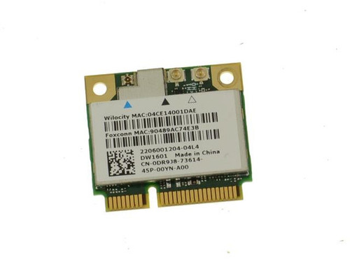 0DR9J8 - Dell 802.11 a/b/g/n Bluetooth WiGig PCIe Half-Height WLAN Card