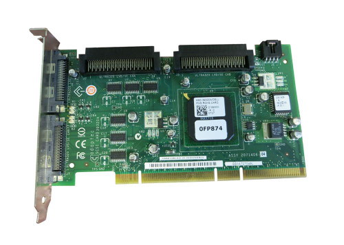 0FP874 - Dell Adaptec 39320A Dual-Channel Ultr320 SCSI PCI-X Controller