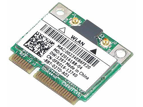 0FR016 - BROADCOM 802.11b/g/n Mini PCIe WiFi Card