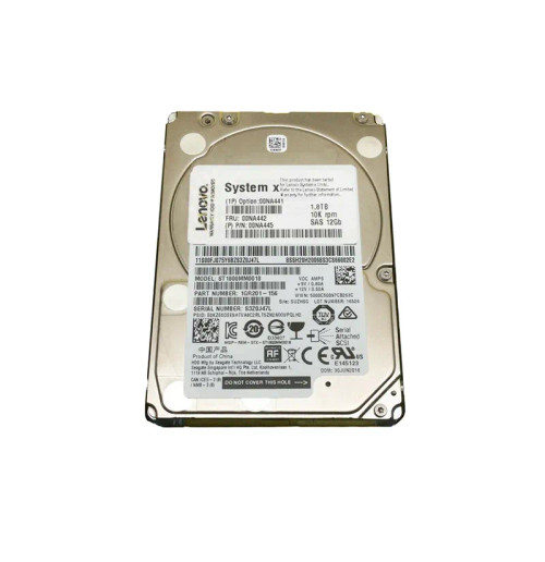 00NA441 - IBM 1.8TB 10000RPM SAS 6Gb/s 2.5" HDD