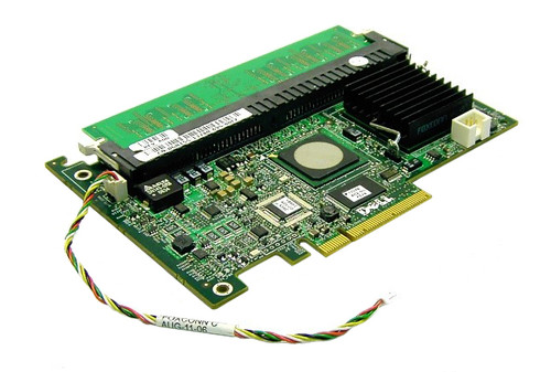 0GR155 - Dell PERC 5/i PCI Express SAS 3Gb/s Controller for PowerEdge 1950 / 2950 (Clean pulls)