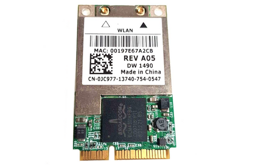 0JC977 - Dell TrueMobile 1490 Wireless Wi-Fi Network Adapter Card
