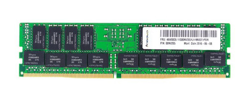 00NV205 - Lenovo 32GB PC4-19200 DDR4-2400MHz Registered ECC CL17 288-Pin DIMM 1.2V Dual Rank Memory Module