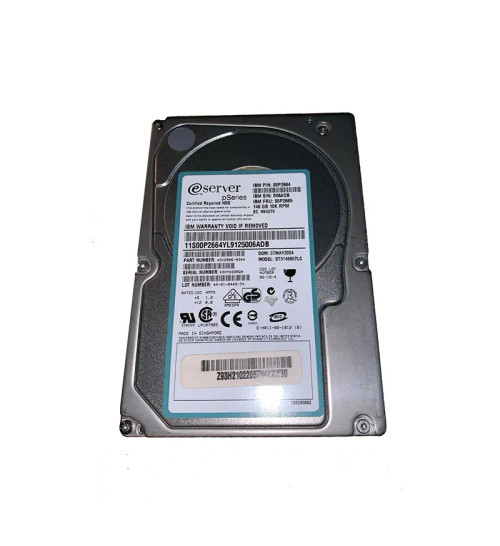 00P2664 - IBM 146GB 10000RPM Ultra320 SCSI 3.5" HDD