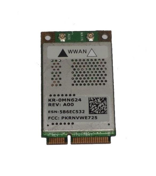0MN624 - Dell Mobile Broadband Wireless G PCI Express Mini WWAN Card