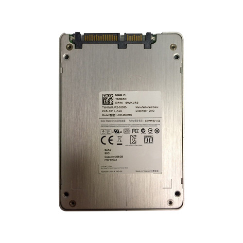0WKJR2 - Dell 256GB SATA 6Gb/s 2.5" MLC SSD