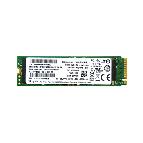 Buy Now Dell 0WYP0 512GB M.2 PCIe NVMe 3.0 x4 SSD