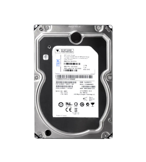 00Y2424 - IBM 2TB 7200RPM SAS 6Gb 3.5" 64MB HDD