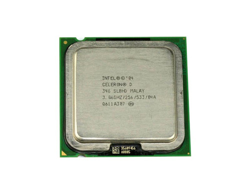 222-1075 - Dell 3.06GHz 533MHz FSB 256KB L2 Cache Socket PLGA775 Intel Celeron D 346 1-Core Processor