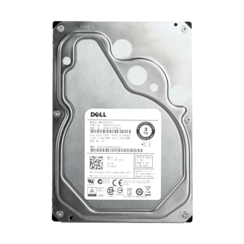 014X4H - Dell 3TB 7200RPM SAS 6Gb 3.5" Nearline HDD