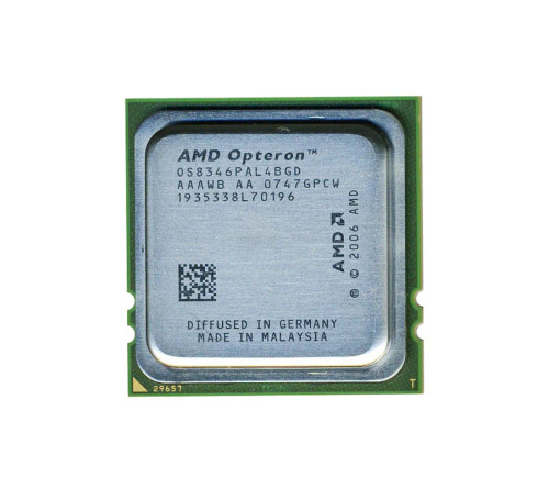 Dell 1.80GHz AMD Opteron 8346 HE Quad Core Processor for Socket Fr2(1207) - 311-9109 - Server CPU