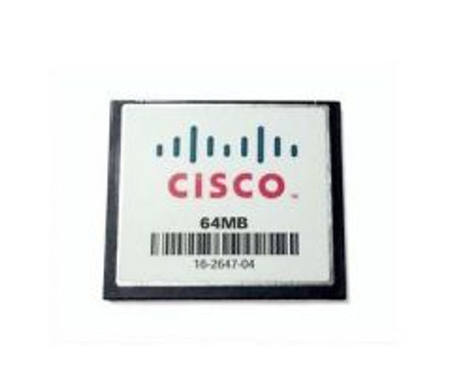 16-2647-04 - Cisco 64Mb Fash Memory Card For 2800 Series