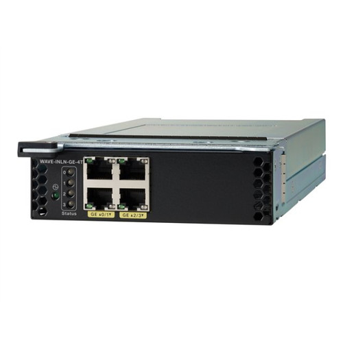 WAVE-INLN-GE-4T-RF - Cisco 4 X 10/100/1000Base-T Lan100 Expansion Module