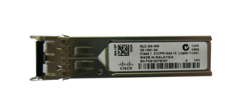 30-1301-04-RF - Cisco 1.25Gbps 1000Base-SX 550m 850nm LC SFP Transceiver