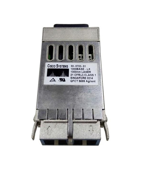30-0703-01-RF - Cisco 1Gbps 1000Base-LX 10km 1310nm SC GBIC Transceiver